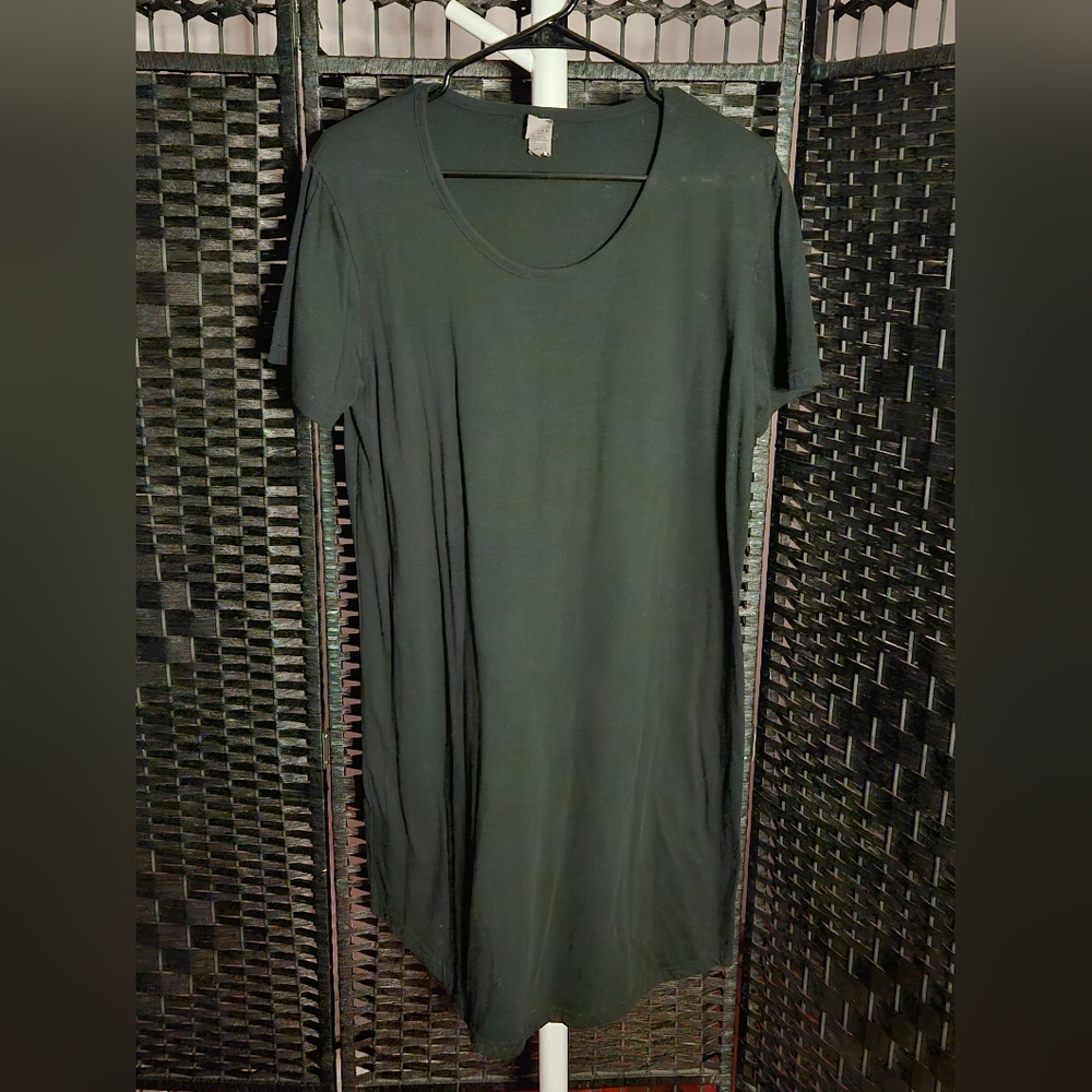 Black T-shirt Dress
